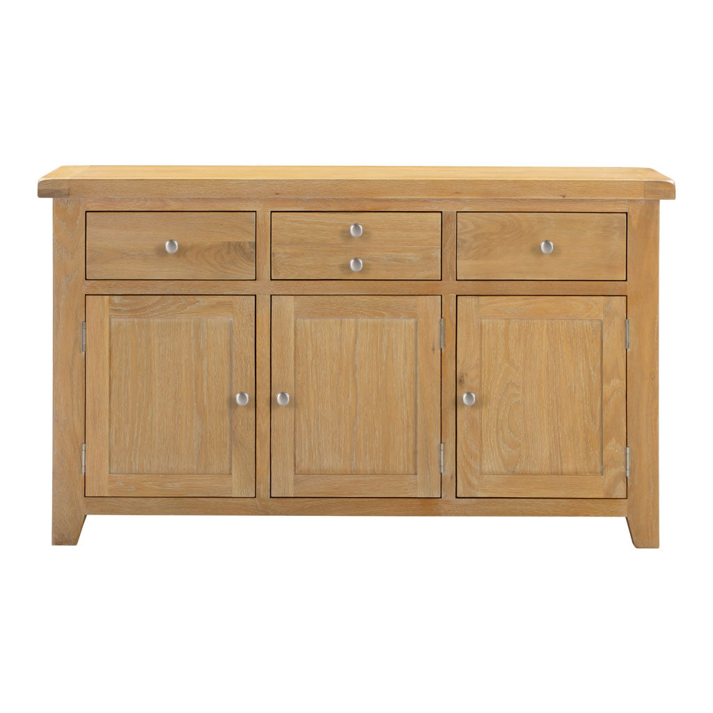 Wooden Sideboard With 3 Doors And 3 Drawers - Windsor