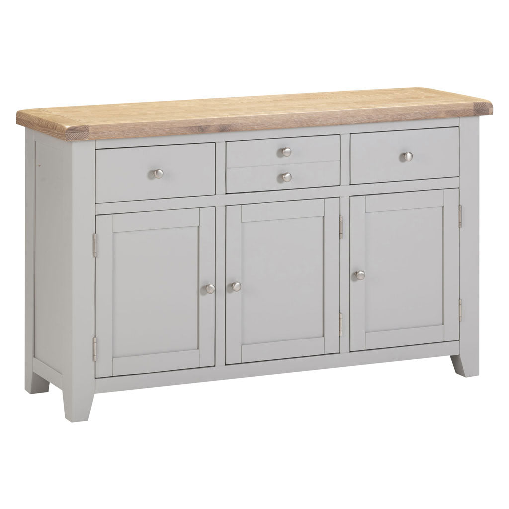Wooden Sideboard With 3 Doors And 3 Drawers - Windsor