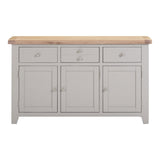 Wooden Sideboard With 3 Doors And 3 Drawers - Windsor
