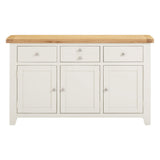 Wooden Sideboard With 3 Doors And 3 Drawers - Windsor