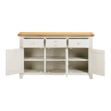 Wooden Sideboard With 3 Doors And 3 Drawers - Windsor