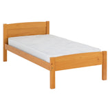 Wooden Single Bed - Amber