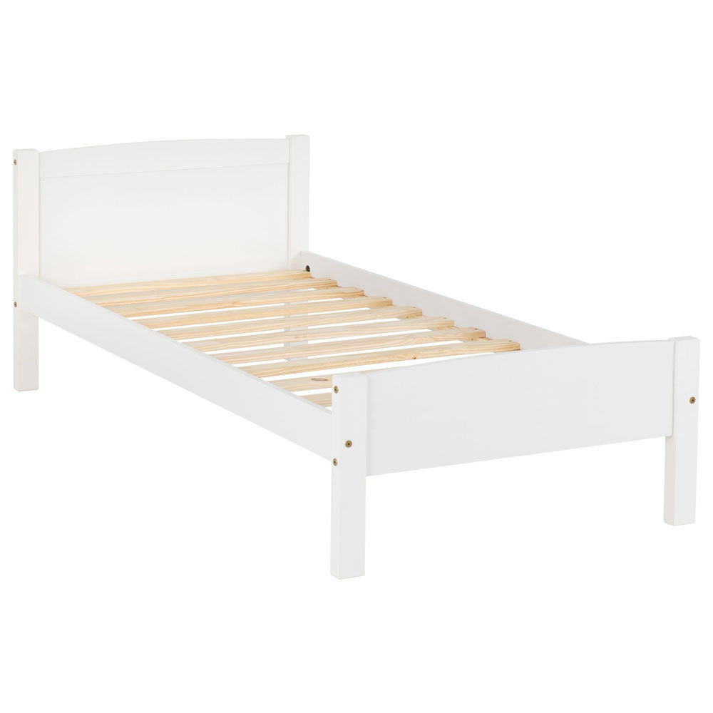 Wooden Single Bed - Amber