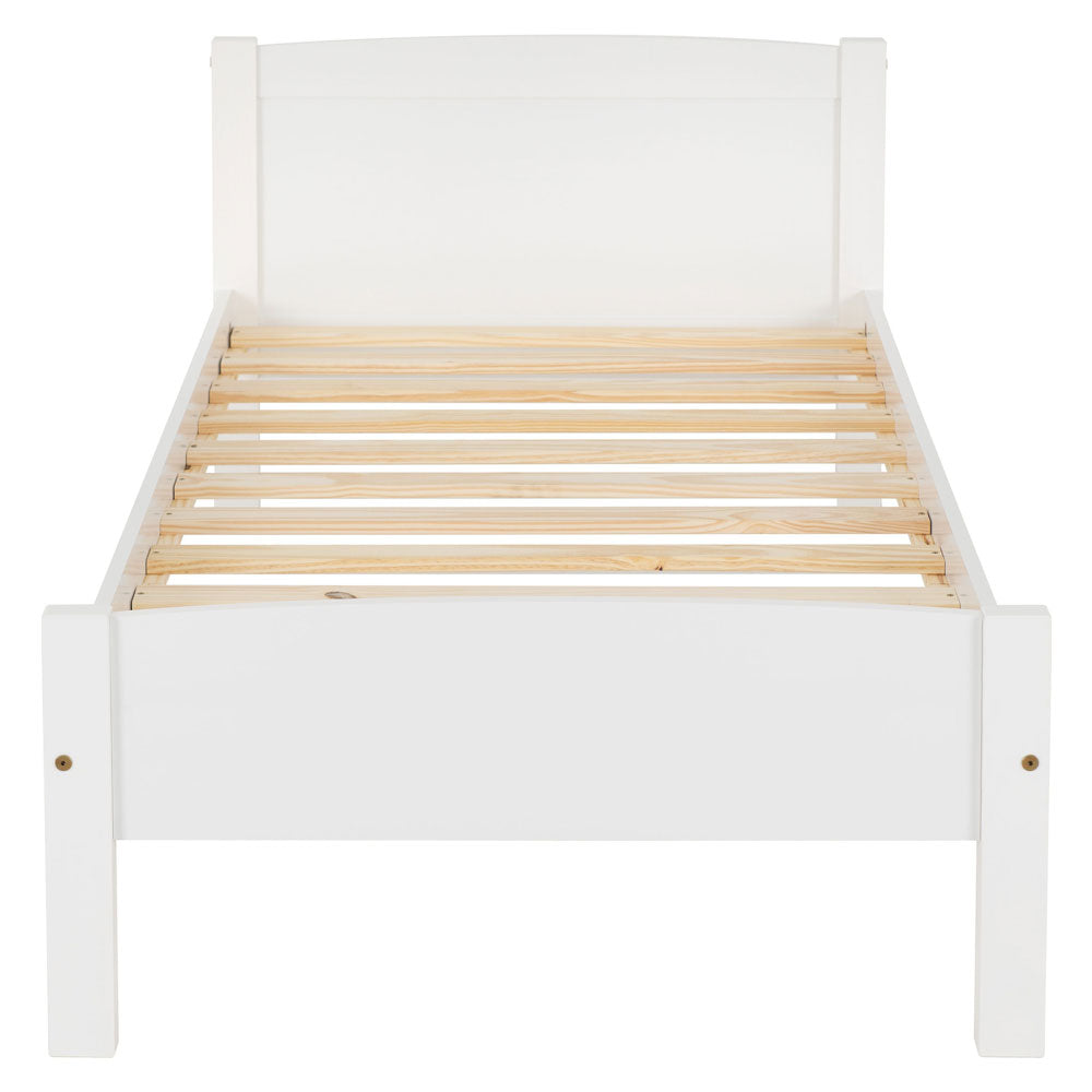 Wooden Single Bed - Amber