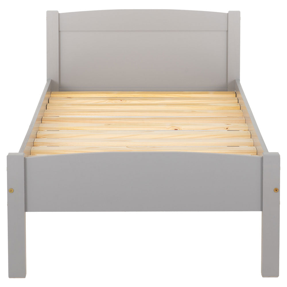 Wooden Single Bed - Amber
