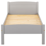Wooden Single Bed - Amber