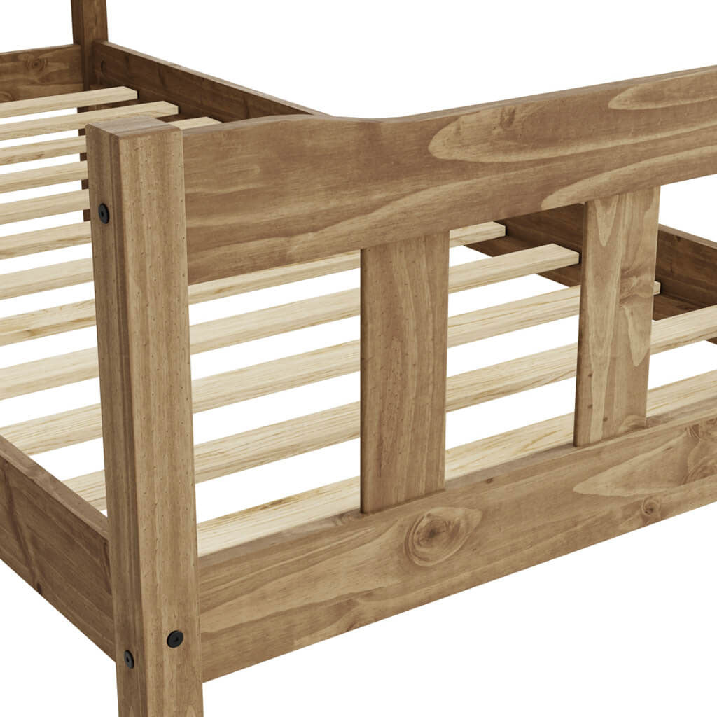 Wooden Single Bed - Havana