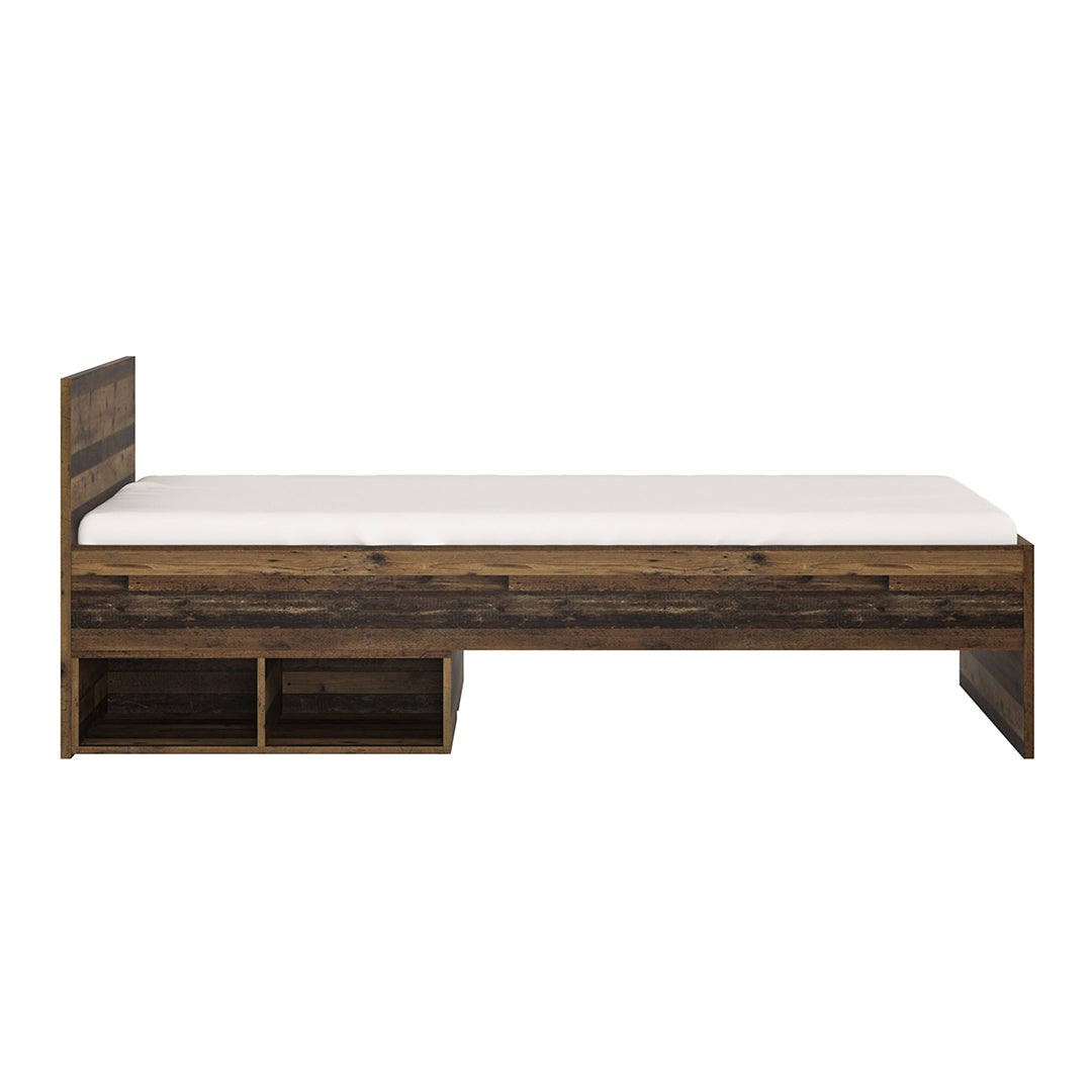 Wooden Single Bed Including Slats - Brooklyn