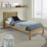 Wooden Single Bed Low End - Augusta