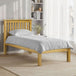 Wooden Single Bed Low Foot End - Barcelona
