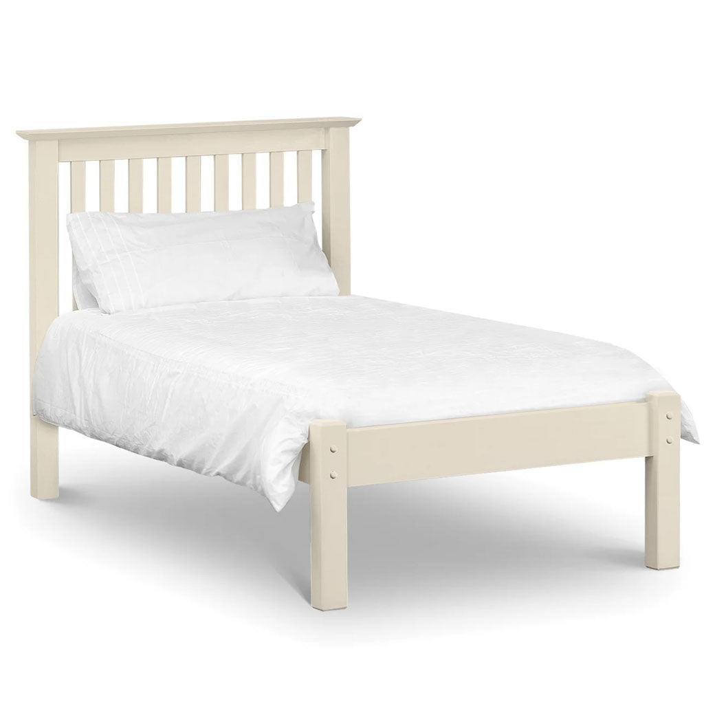 Wooden Single Bed Low Foot End - Barcelona