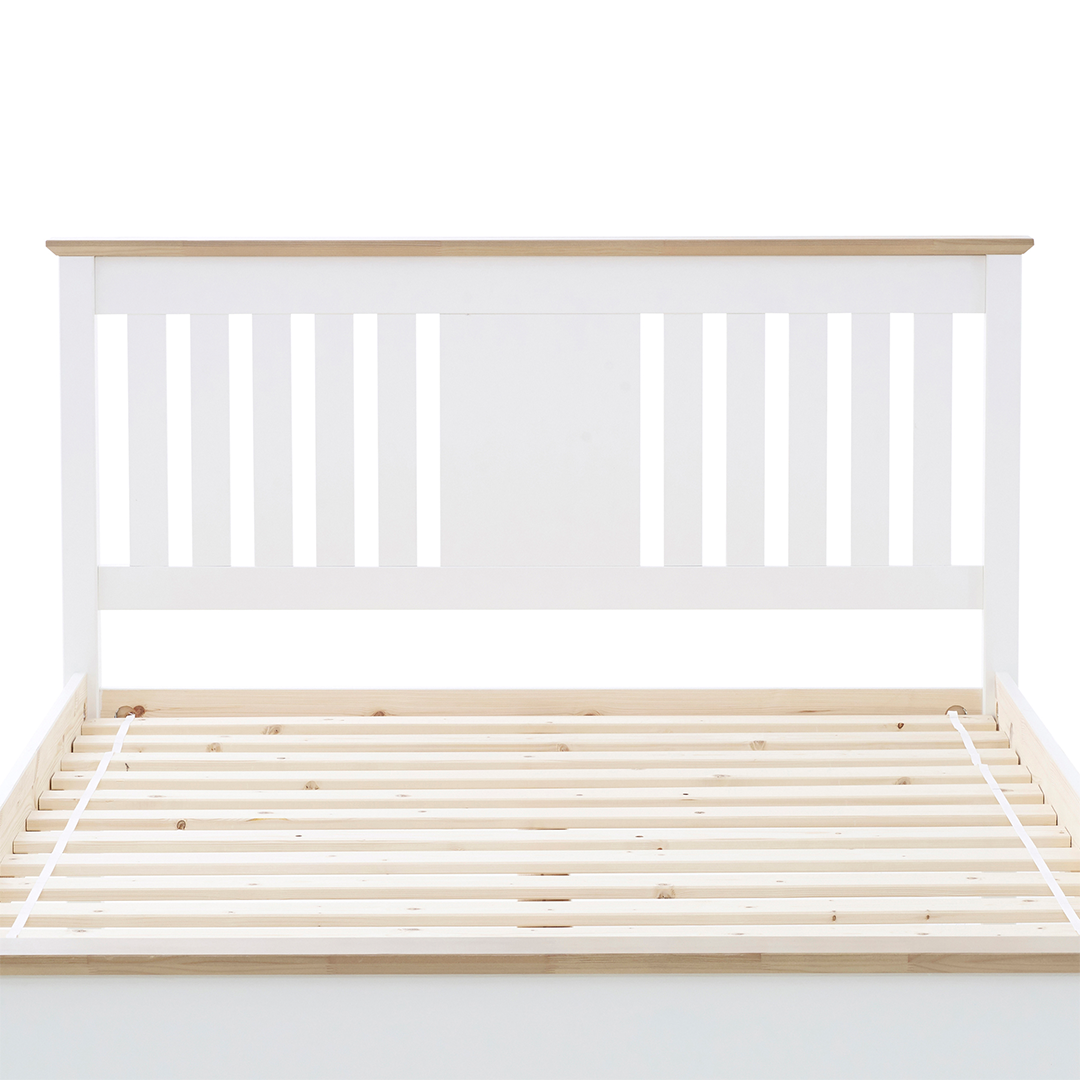 Wooden Single Bed With Low Footend - Chester