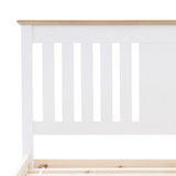 Wooden Single Bed With Low Footend - Chester