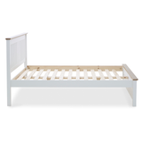 Wooden Single Bed With Low Footend - Chester