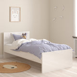 Wooden Single Bed - Naia