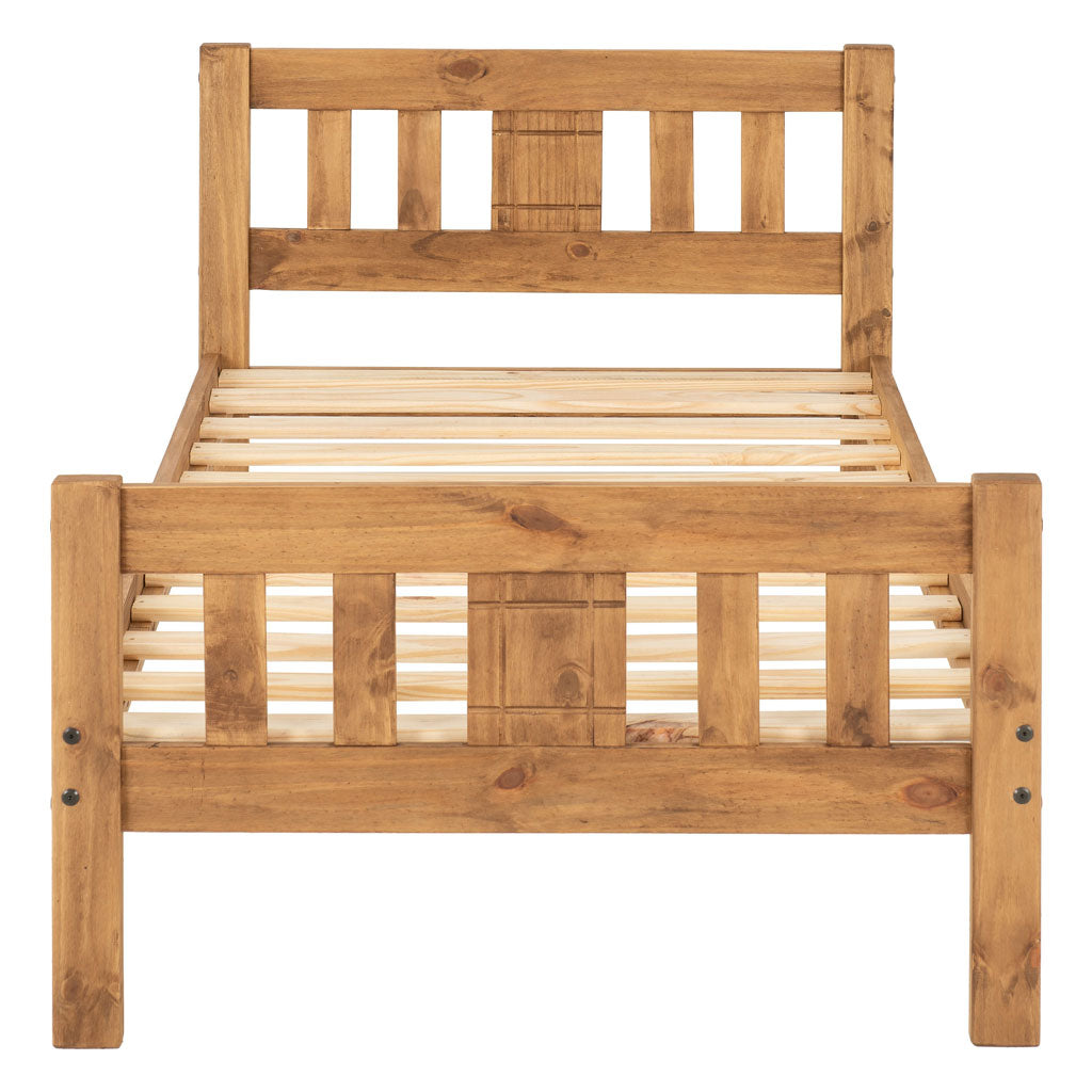 Wooden Single Bed - Rio