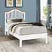 Wooden Single Bed With Sprung Slatted Base - Chester