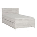Wooden Single Bed 95.8cm Wide With Underbed Drawer Including Slats - Angel