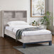 Wooden Single Bed With Bookcase - Bali