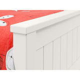 Wooden Single Bed With Bookcase - Maine