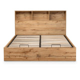 Wooden Single Ottoman Storage Bed - Bali