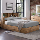 Wooden Single Ottoman Storage Bed - Bali