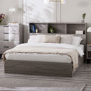 Wooden Single Ottoman Storage Bed - Bali