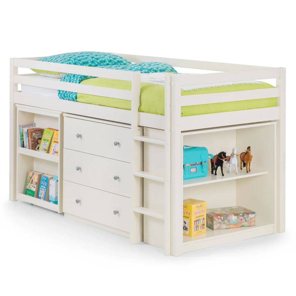 Wooden Sleepstation Bed With Ladder - Roxy