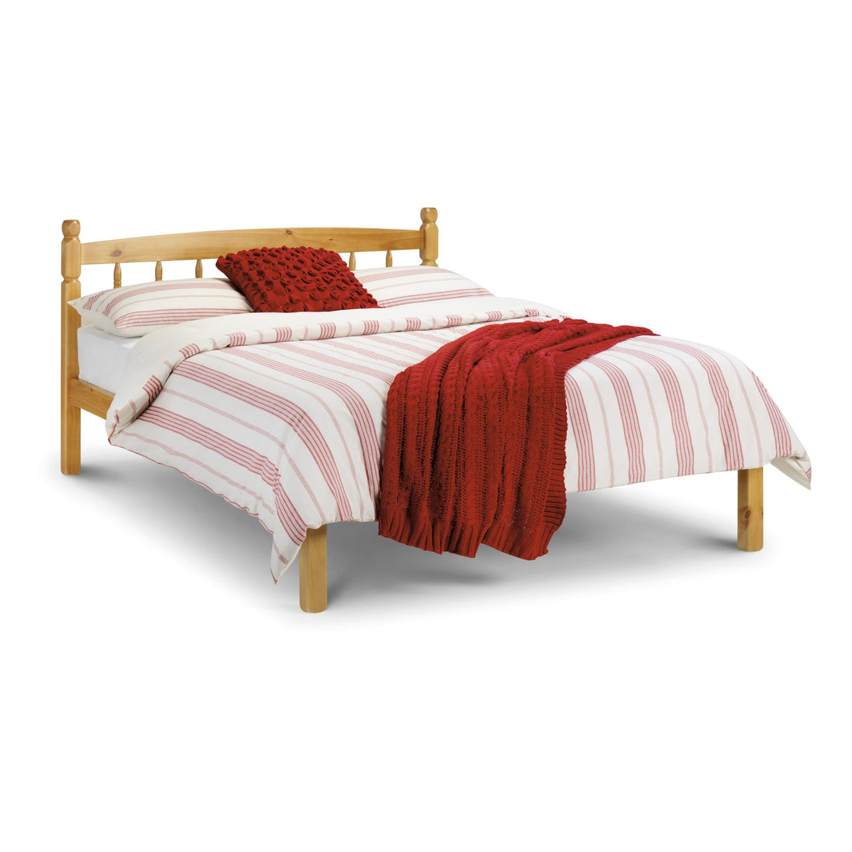 Wooden Small Double Bed - Pickwick