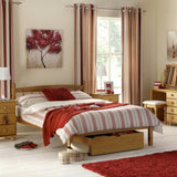 Wooden Small Double Bed - Pickwick