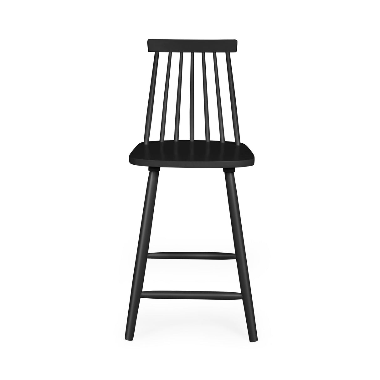 Wooden Spindle Back Bar Stool - Alassio