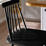 Wooden Spindle Back Bar Stool - Alassio