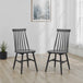 Wooden Spindle Back Dining Chairs in Set Of 2 - Alassio