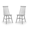 Wooden Spindle Back Dining Chairs in Set Of 2 - Alassio