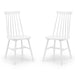 Wooden Spindle Back Dining Chairs in Set Of 2 - Alassio