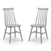 Wooden Spindle Back Dining Chairs in Set Of 2 - Alassio