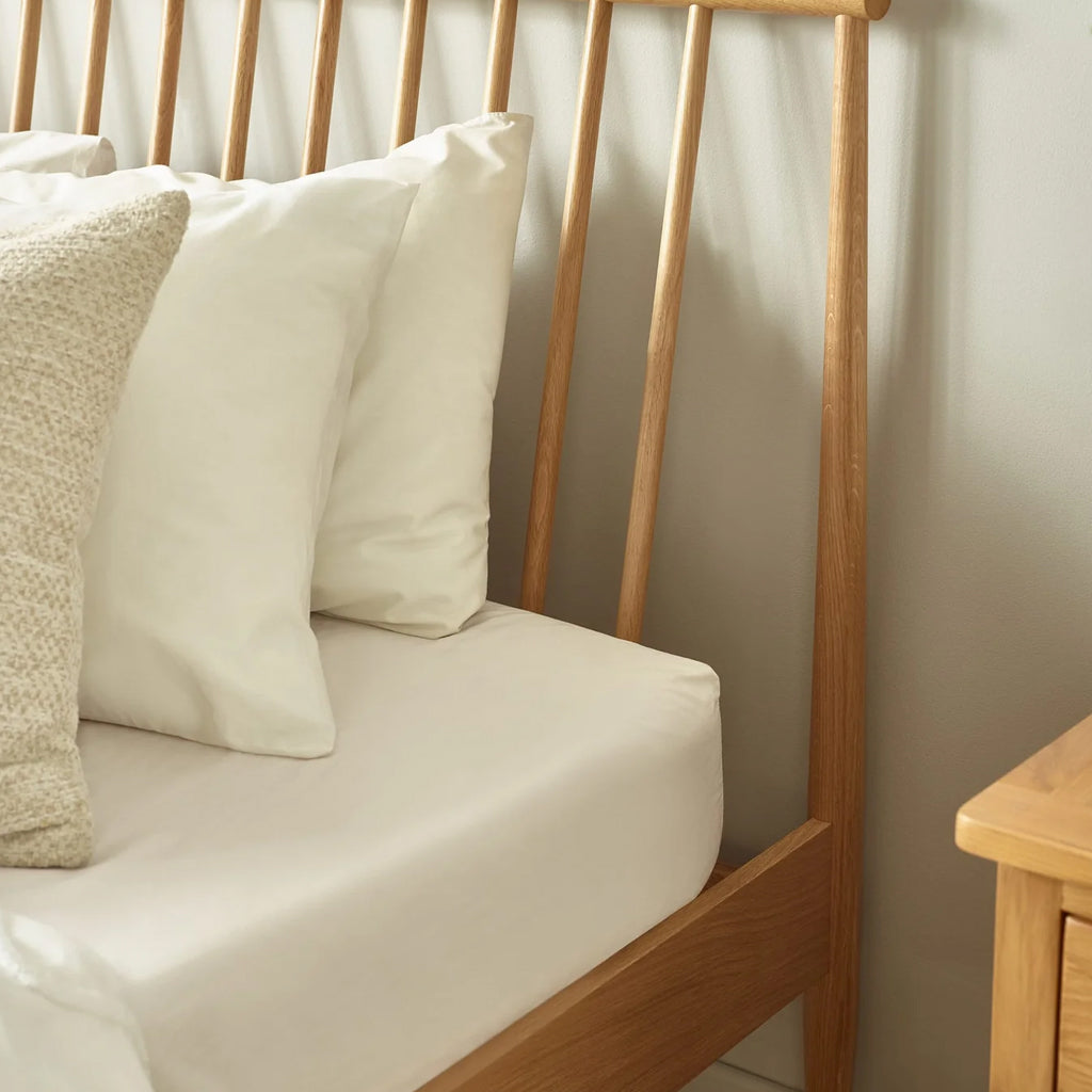 Wooden Spindle Double Bed - Belton