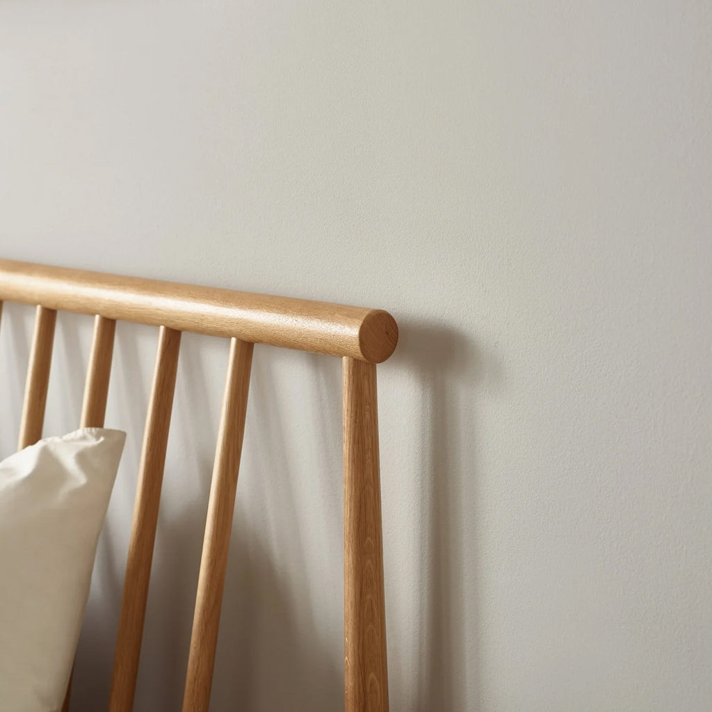 Wooden Spindle Double Bed - Belton