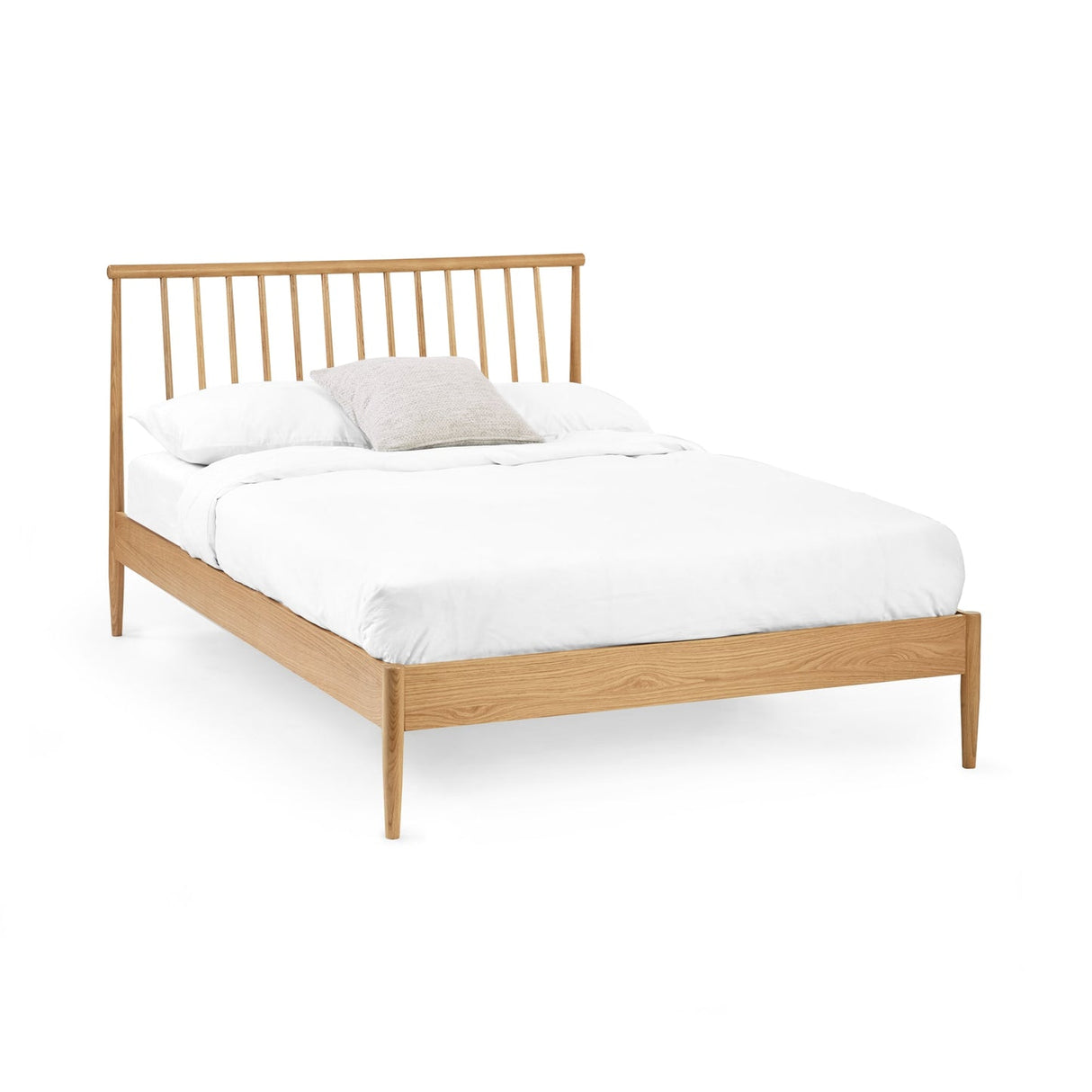 Wooden Spindle Double Bed - Belton