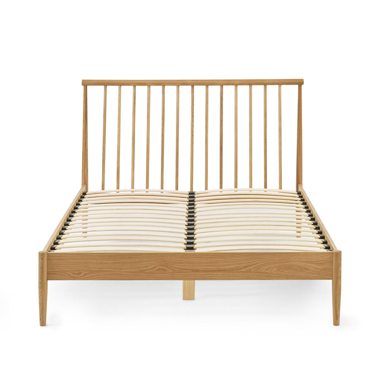 Wooden Spindle Double Bed - Belton