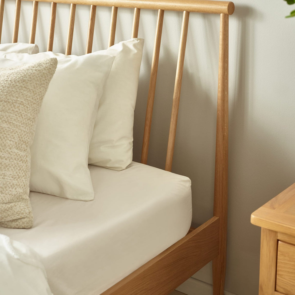 Wooden Spindle Double Bed - Belton