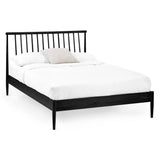 Wooden Spindle Double Bed - Belton