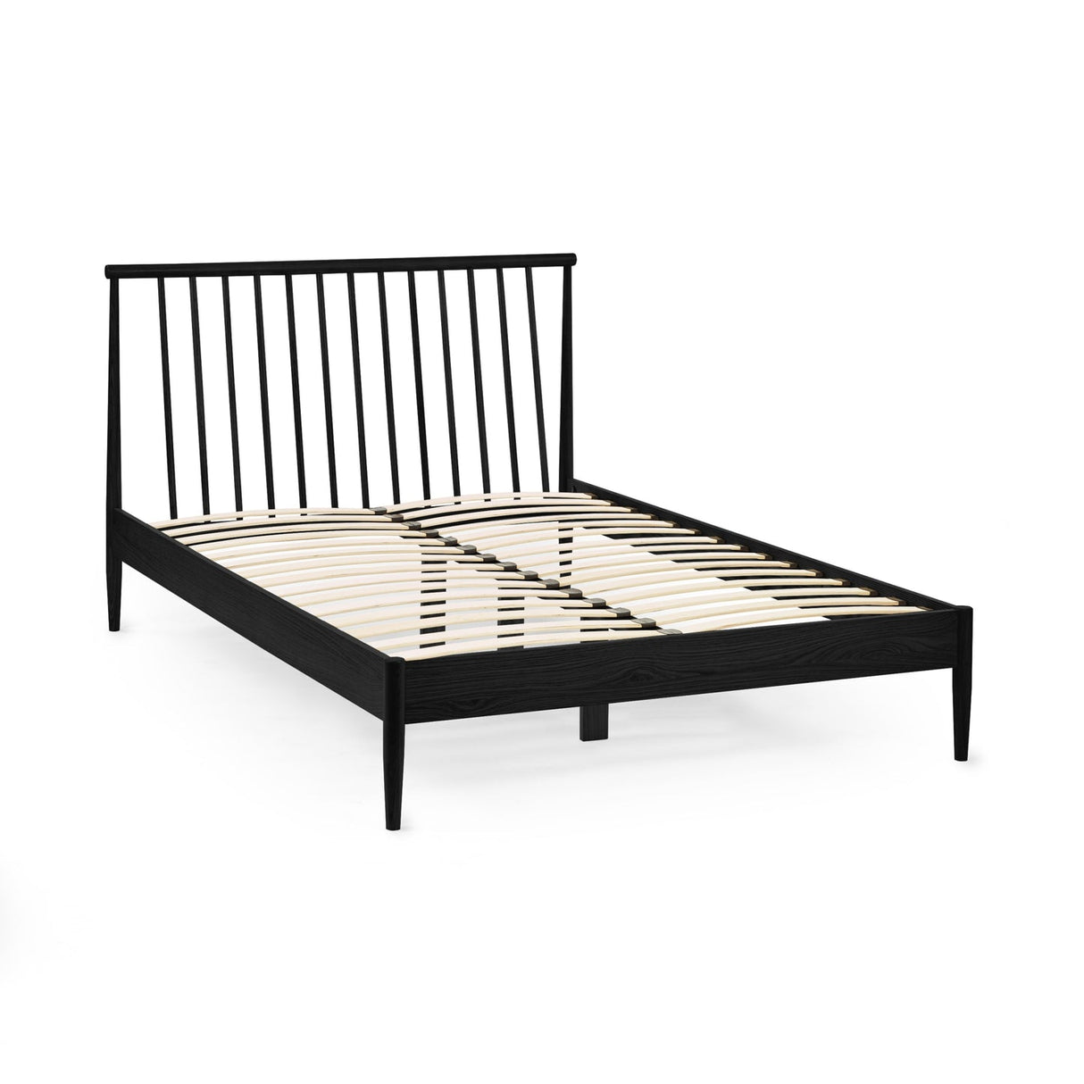 Wooden Spindle Double Bed - Belton