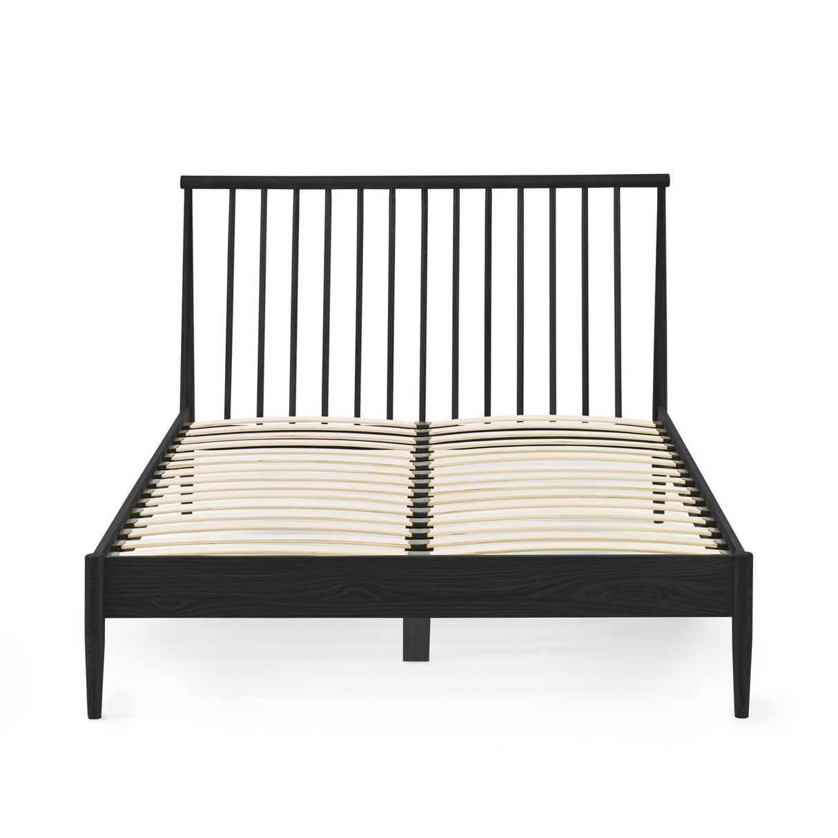 Wooden Spindle Double Bed - Belton