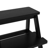 Wooden Stool X-Frame - Addie