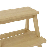 Wooden Stool X-Frame - Addie