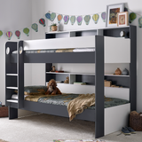 Wooden Storage Bunk Bed Single - Oliver