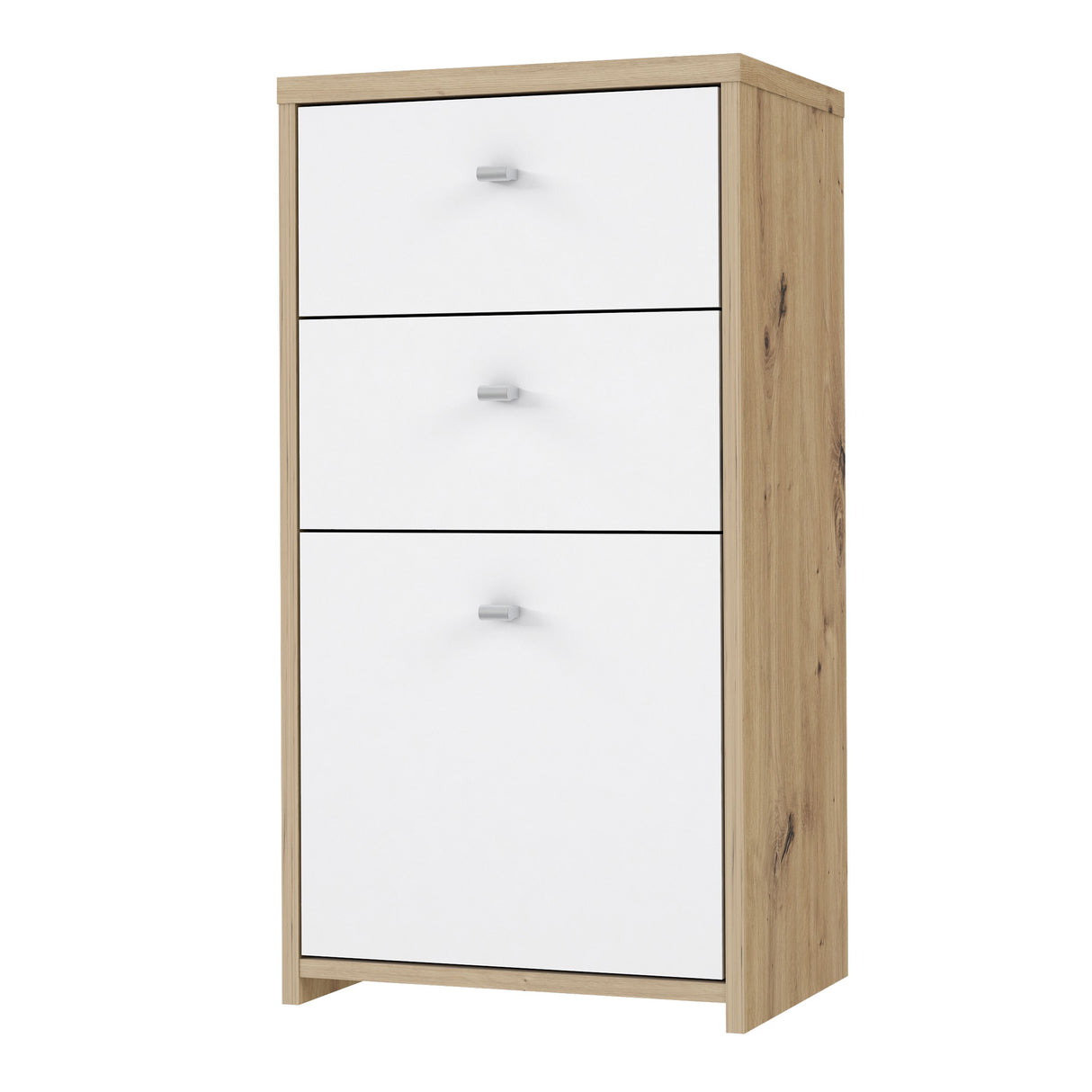 Wooden Storage Cabinet With 1 Door And 2 Drawers - Best Chest