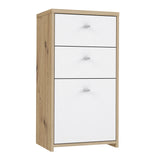 Wooden Storage Cabinet With 1 Door And 2 Drawers - Best Chest