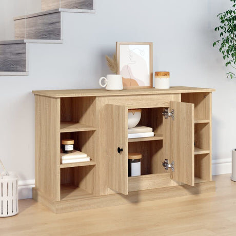 Wooden Storage Cabinet 100cm Wide With 2 Doors - Vantage Home